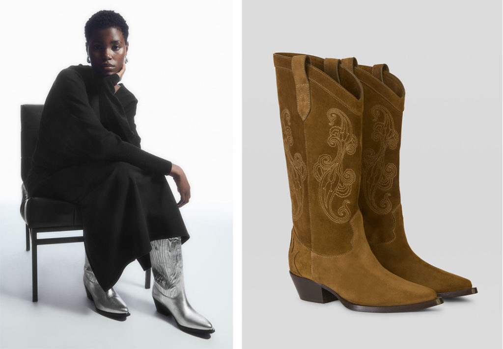 Cowboy Boots COS et Etro