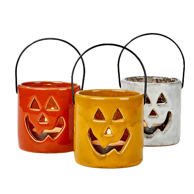 Halloween Casa Porte bougies