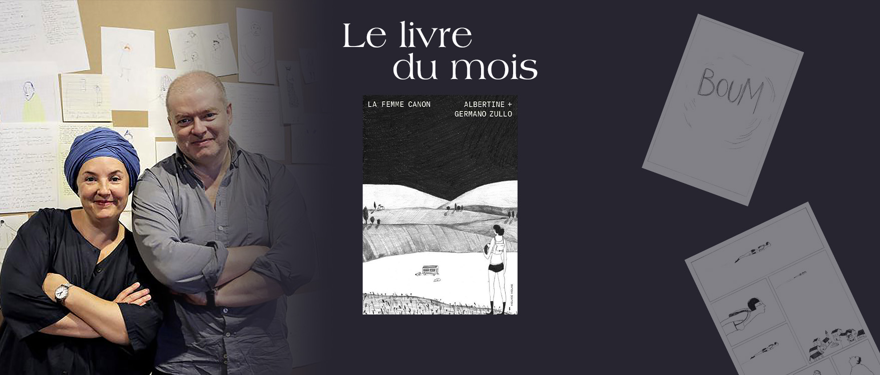 La femme canon par Albertine et Germano Zullo