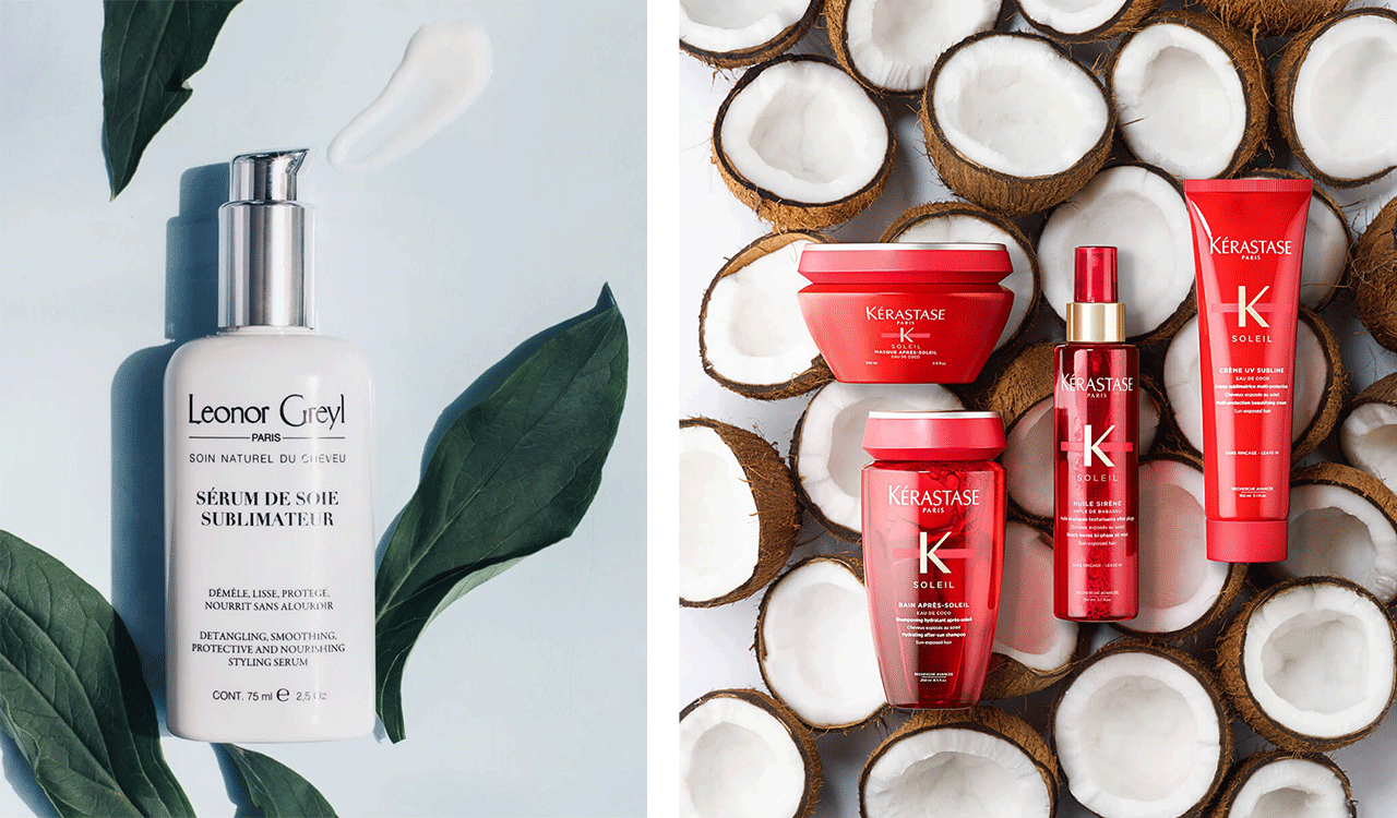 Cheveux en été protections solaire Leonor Greyl Kérastase