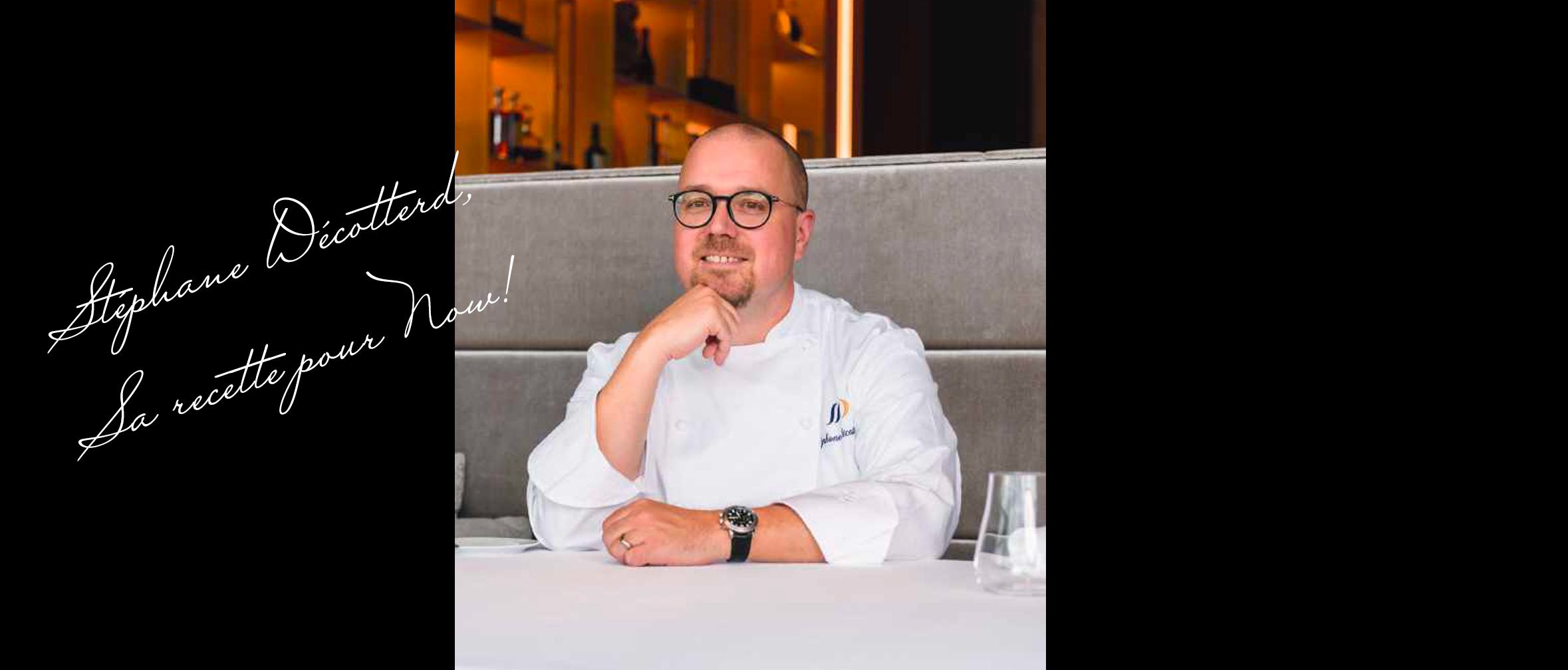 Chef Stéphane Décotterd