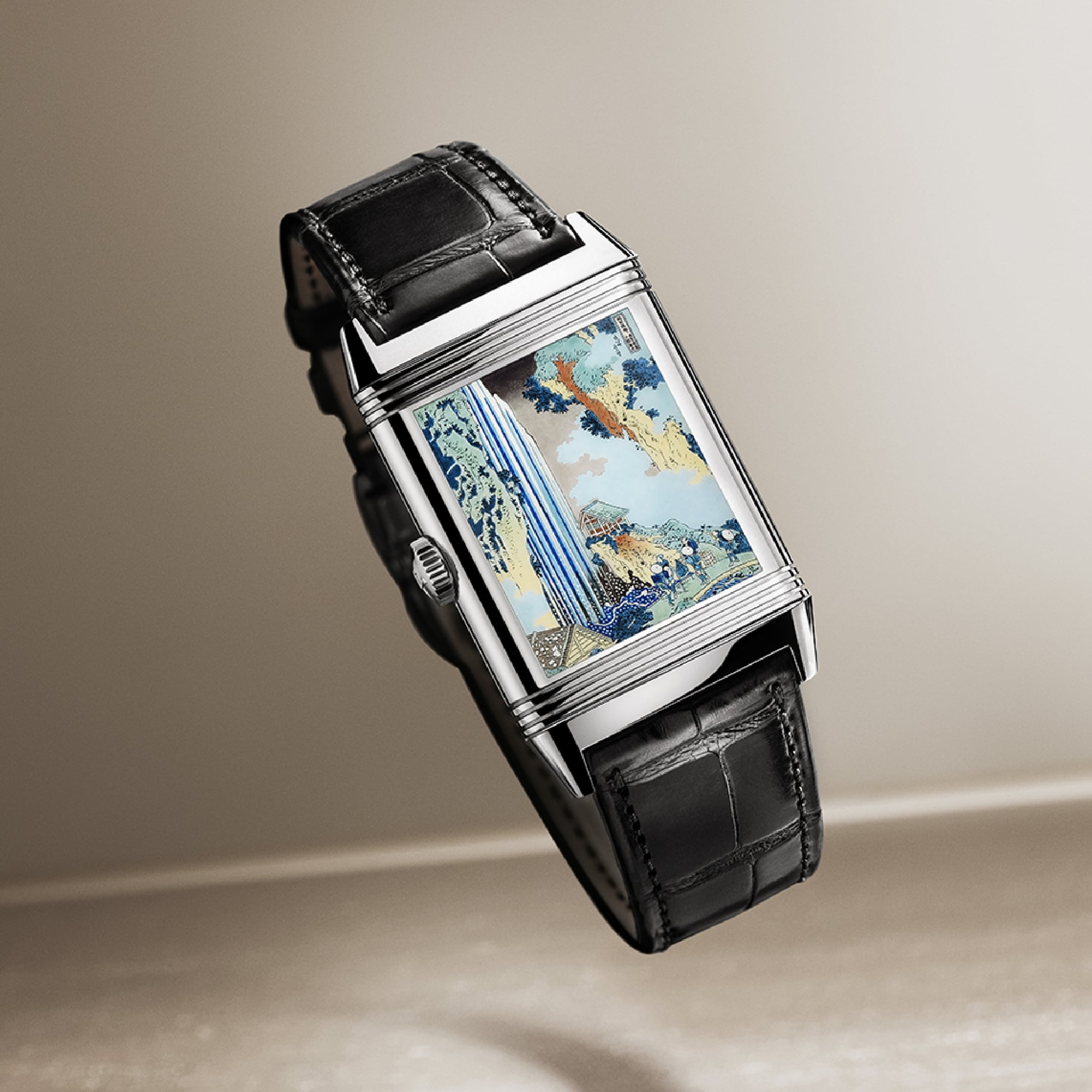 Jaeger-LeCoultre Reverso Tribute Enamel Hokusai 