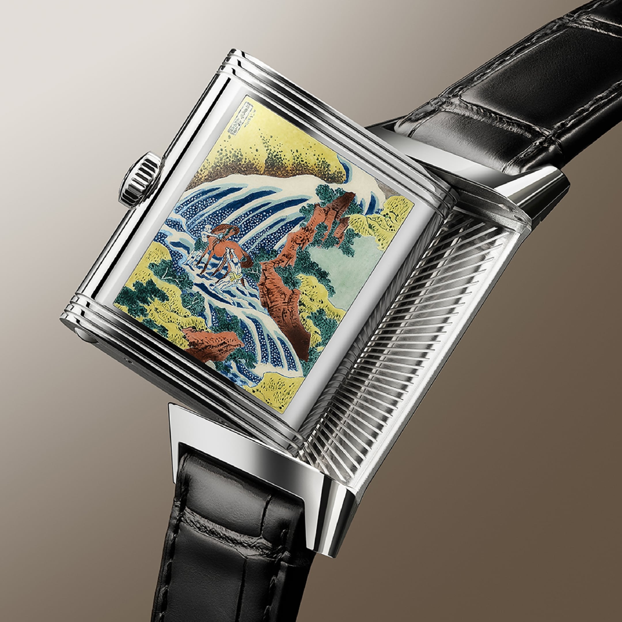 Jaeger-LeCoultre Reverso Tribute Enamel Hokusai 
