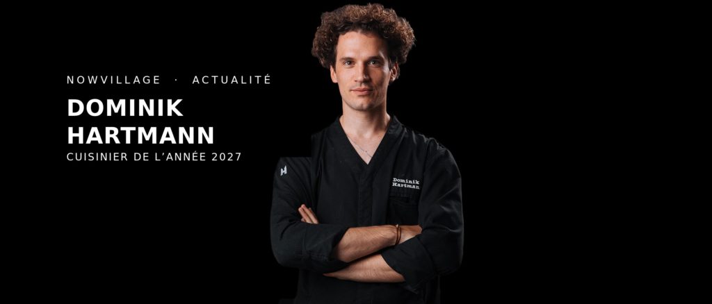 Portrait de Dominik Hartmann, Cuisinier de l’année 2027 selon GaultMillau Suisse